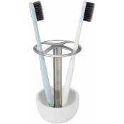 Porte - brosse à dents pour rasoir dessus de vanité