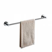 Porte-serviettes de salle de bains en laiton/miroir