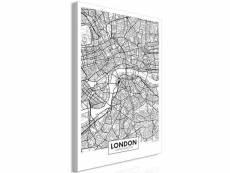Tableau cartes du monde map of london (1 part) vertical taille 40 x 60 cm PD11803-40-60