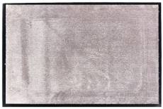 Tapis microfibre taupe 60 x 40 cm Sweetsol