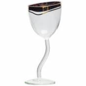 Verre à vin Classics on Acid - Regal / Ø 8,5 x H 19,5 cm - Diesel living with Seletti transparent en verre