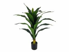 Yucca plante tropicale artificielle hauteur +-- 80 cm - yuko 75687100
