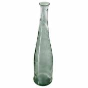 Atmosphera, Createur D'Interie Vase long verre recyclé H 80 Vert - Atmosphera