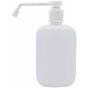 Distributeur de savon en plastique - 500 ml - Carré,