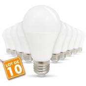Eclairage Design - Lot de 10 Ampoules led E27 11W 4000K