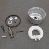 Kit de réparation de flotteur et de cuve, kit de réparation de carburateur pour Tecumseh 632347 631700 632019A bol et flotteur
