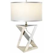 Lampe de table design Marbre pied 71cm de haut marble
