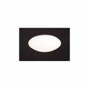 Luminaire Center Plafonnier/Applique Zero E27 3x20W Medium, arylique blanc