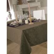 Nappe ombra taupe ronde 180 cm