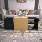 Paryou - Meuble de rangement caché meuble tv table