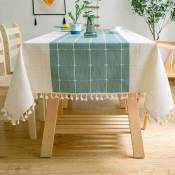 Shining House - Nappe de Table rectangulaire en Coton