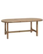 Table de salle à manger en bois de sapin vieilli 160x75cm