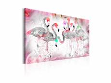 Tableau - flamingoes family-90x60 A1-N6766