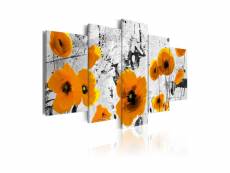Tableau - poppies in the royal color-100x50 A1-N3080