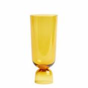Vase Bottoms Up / Large - H 29 cm - Hay jaune en verre
