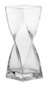 Vase Swirl H 30 cm - Leonardo transparent en verre