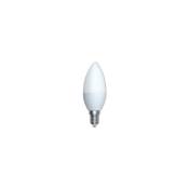 Ampoule led 6W flamme blanc chaud 2700K 470lm culot E14 230V opaque non-dimmable Airis LEDFLAMME6W