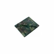 Bâche de protection camouflage 5,40x8 m 130gr/m2