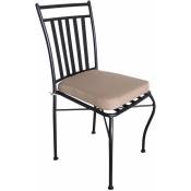 Chaise de Jardin Chillvert Tivoli Acier 40,5x50,5x89