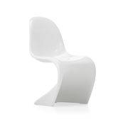 Chaise Panton Chair Classic / By Verner Panton, 1959 - Mousse rigide de polyuréthane - Vitra blanc en plastique