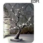 E3/71889 arbre 3D sakura neigé 45cm blanc chaud (fonctionne à piles 3xAA) intérieur EDM