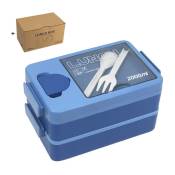 Ensoleille - Boîte à Bento pour adultes – Boîte à déjeuner Bento pour enfants avec cuillère et fourchette – Durable et taille parfaite pour manger au