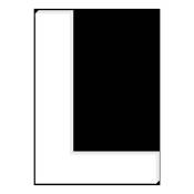 Lettre Décorative Plexiglass Blanc. Lettre Autocollante