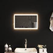 Miroir lumineux de salle de bain à led Style baroque - 30x50 cm BV952497