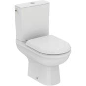 Pack WC à poser - EXACTO - sans bride - abattant frein de chute - Blanc - Ideal Standard - R006901