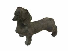 Statue chien "joep" petite - teckel 40*35*18