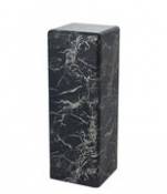 Table d'appoint Marble look Large / H 91 cm - Effet marbre - Pols Potten noir en matériau composite