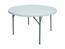 Table pliable ronde ø 1150 h 740 mm - stalgast - 115 cm 74 cm