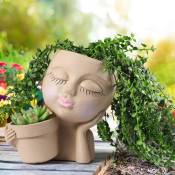 Ugreat - Pot de fleurs pour visage - Pots de fleurs