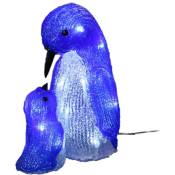 1001kdo - Pingouin et bebe lumineux 20 Led