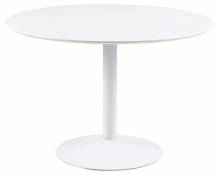 AC Design Furniture Table à Manger Isabella Dimensions : 74 x 110 x 110 cm (Largeur x Longueur x Hauteur) diamètre : 110 cm, Fibre de Bois et métal, U