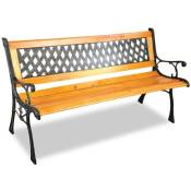 Banc de jardin en fonte