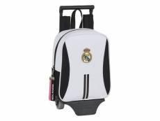 Cartable à roulettes 805 real madrid c.f. 20/21 blanc
