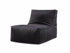 Fauteuil rock veluto anthracite 30900-07