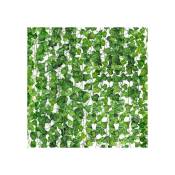 Faux Ivy Pack Vert 12 Bandes Plante verte artificielle