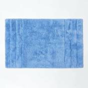 Homescapes - Tapis de bain spa Ultra doux Bleu - Bleu
