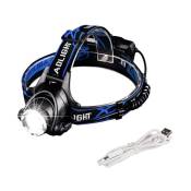 Lampe Frontale LED Puissante Rechargeable Torche Frontale