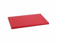 Metaltex - table professionnelle cuisine 50x30x2 couleur rouge. Polyéthylène