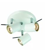 Plafonnier de salle de bains HYSSNA LED Blanc 3 ampoules