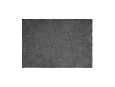 Tapis décoratif gris foncé esprit berbère 160 x