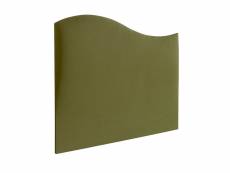 Tête de lit forme vague vert mousse 160 - someo
