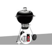 Weber - Barbecue Master-Touch gbs 57 cm Noir + Kit Cheminée
