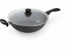 Westinghouse - poêle wok 32 cm - avec couvercle -