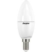 Ampoule LED flamme E14, 470 Lumens, 5.9W/40W, 2700K Energizer