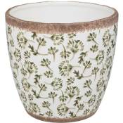 Atmosphera - Pot de fleurs en céramique Lour, motif