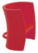 Chaise enfant Trioli - Magis rouge en plastique